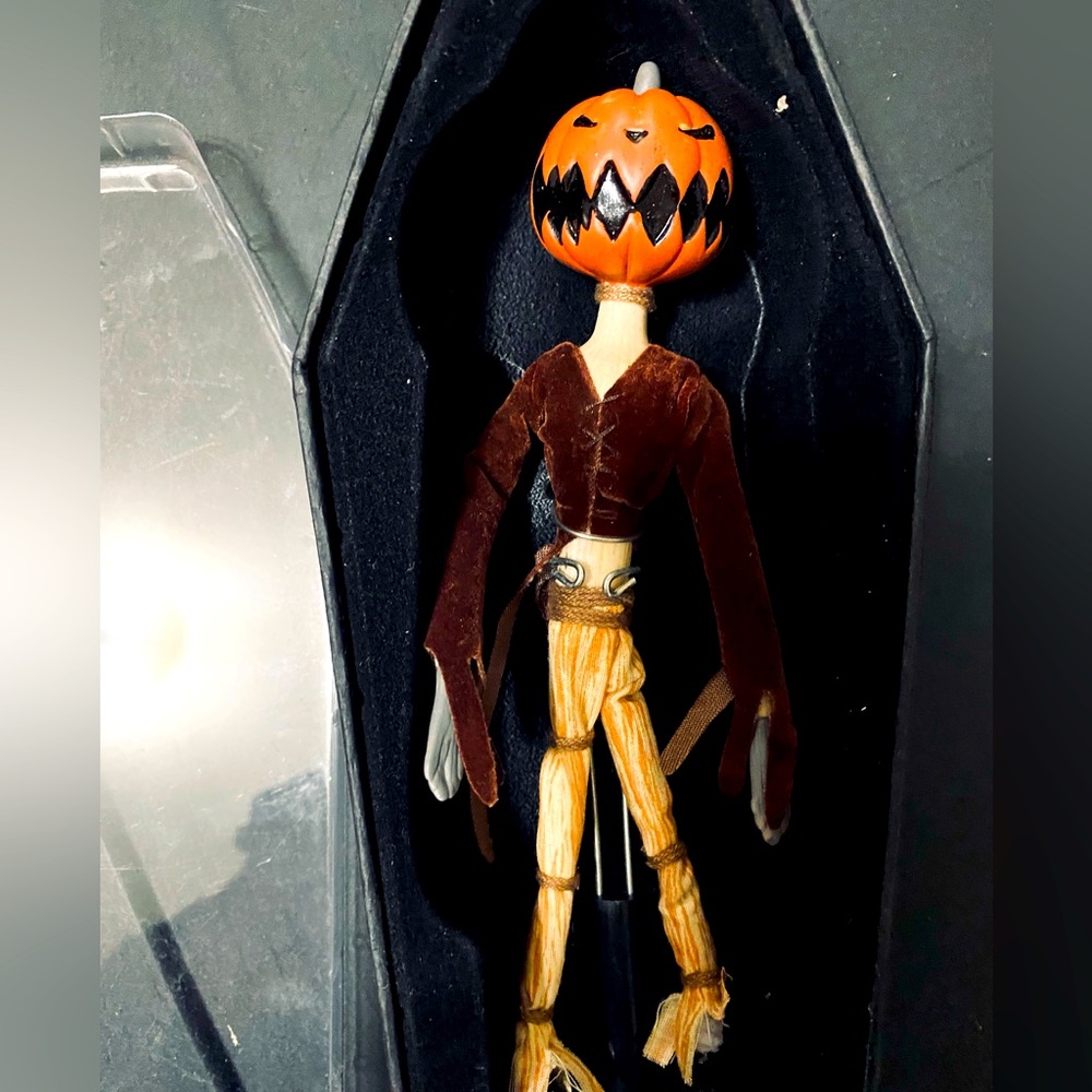 Nightmare Before Christmas Pumpkin Jack Porcelain Doll, Hand Numbered, NECA